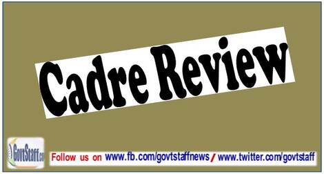 Status of Cadre Review proposals processed in CR Division of DoPT as on 5th May, 2022