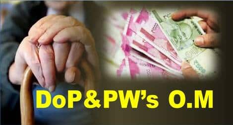 Provision for extending benefits under CCS (Pension) Rules or CCS (EOP) Rules to family of missing CG employees under NPS – DoPP&W OM dated 28.04.2022