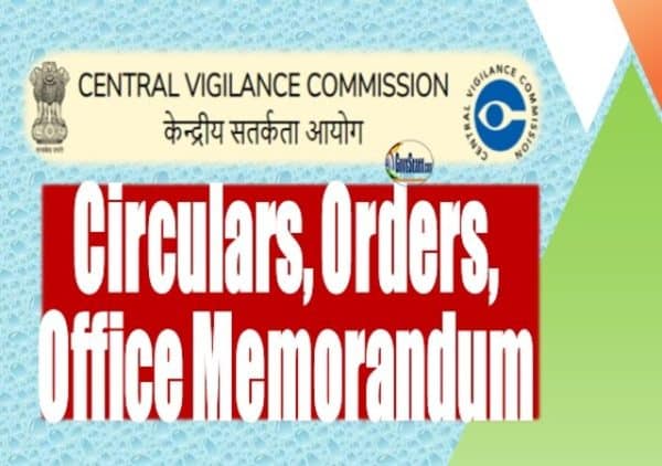 Observance of Vigilance Awareness week 2024: CVC Circular No. 09/08/24 ...