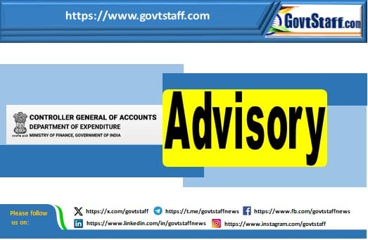 Avoid system overload during last hours of the end of FY 2024-25: CGA Advisory issued vide O.M. F.No. TA-2-03001(03)/1/2021-TA-II (E-5450)/64 dated 05.03.2025