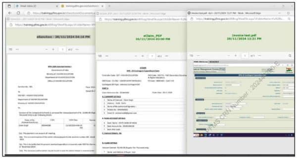 PFMS updates: Introduction of new feature of multiple opening and viewing of supporting eDocuments in ebill module 2 pfms-updates-introduction-of-new-feature-of-multiple-opening-and-viewing-of-supporting-edocuments-in-ebill-module