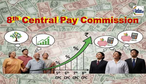 Constitution of 8th Central Pay Commission: Government clarifies on merger of DA/DR with Basic Pay in Lok Sabha / 8वें केन्द्रीय वेतन आयोग का गठन: सरकार ने लोकसभा में डीए/डीआर को मूल वेतन में विलय पर स्पष्टीकरण दिया 2 8th-central-pay-commission-8th-cpc