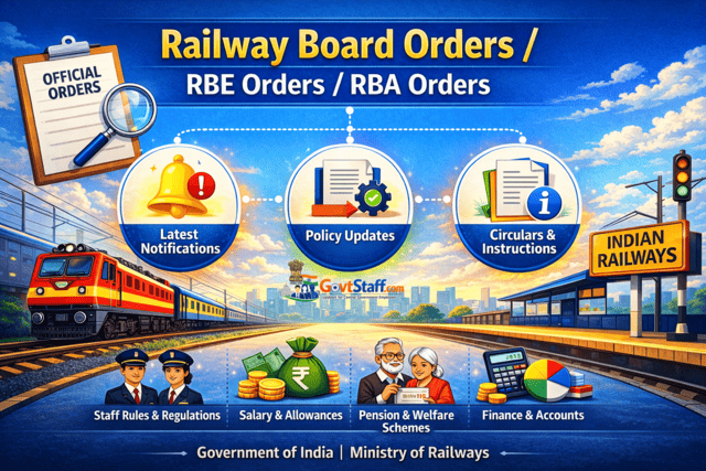 Advance Correction Slip No. 150: Amendment to sub-rule (3) of Rule 902 and sub-rule (1) of Rule 922 contained in Chapter 9 of Indian Railway Establishment Code (IREC), Vol. I. - RBE No.52/2026 2 railway-board-rbe-rba-orders