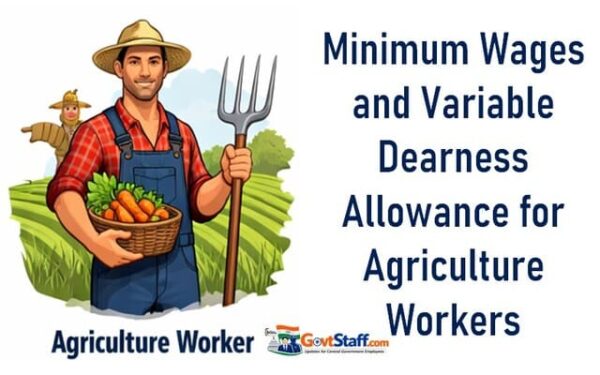 Minimum Wages and VDA for Agriculture Workers w.e.f 1st April 2026 – Ministry of Labour & Employment Order dated 30.03.2026 2 minimum-wages-vda-agriculture-workers