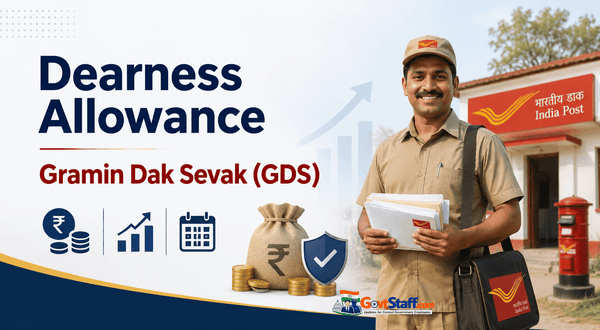 Dearness Allowance @ 60% to Gramin Dak Sevaks (GDS) effective from 01.01.2026 onwards: Department of Posts Order dated 29.04.2026 2 Dearness Allowance @ 60% to Gramin Dak Sevaks (GDS)