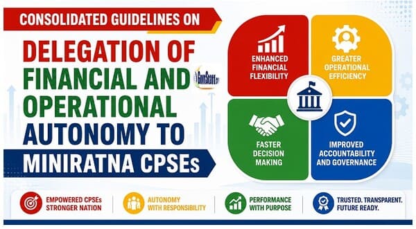 Consolidated Guidelines on 'Delegation of Financial and operational autonomy to Miniratna CPSEs' by Department of Public Enterprises vide O.M. dated 16.06.2026 1 Delegation-Miniratna-CPSE-16-06-2026