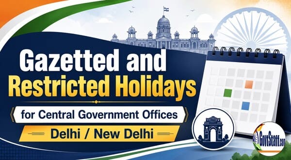 Gazetted and Restricted Holidays 2027 for Central Government offices of Delhi / New Delhi - DoPT OM dated 16.07.2026 2 Gazetted-Restricted-Holidays-Central-Government-Office
