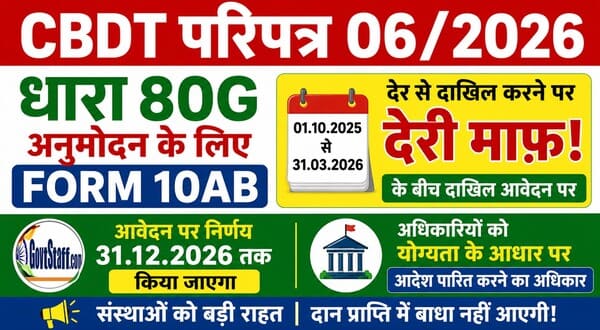 CBDT Circular 06/2026: Condonation of delay in filing Form 10AB for 80G Approval 1 cbdt-circular-06-2026-condonation-of-delay-in-filing-form-10ab-for-80g-approval