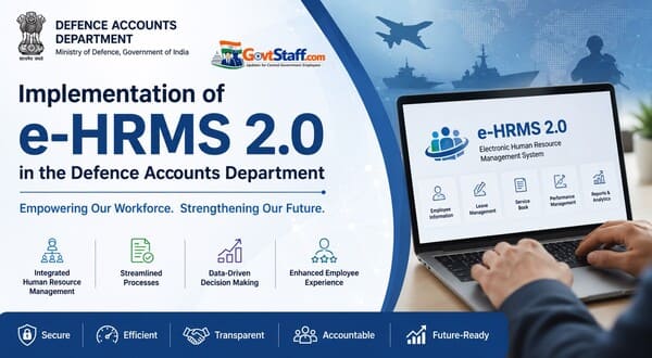 Implementation of e-HRMS 2.0 in the Defence Accounts Department: CGDA Important Circular dated 07.07.2026 1 implementation-of-e-hrms-2-0